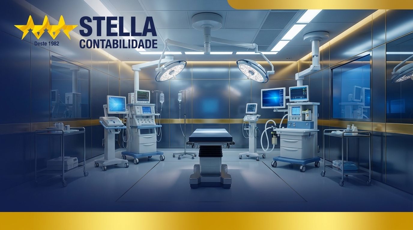 Banner CTA — avaliar elegibilidade para equiparação hospitalar com a Contabilidade Stella