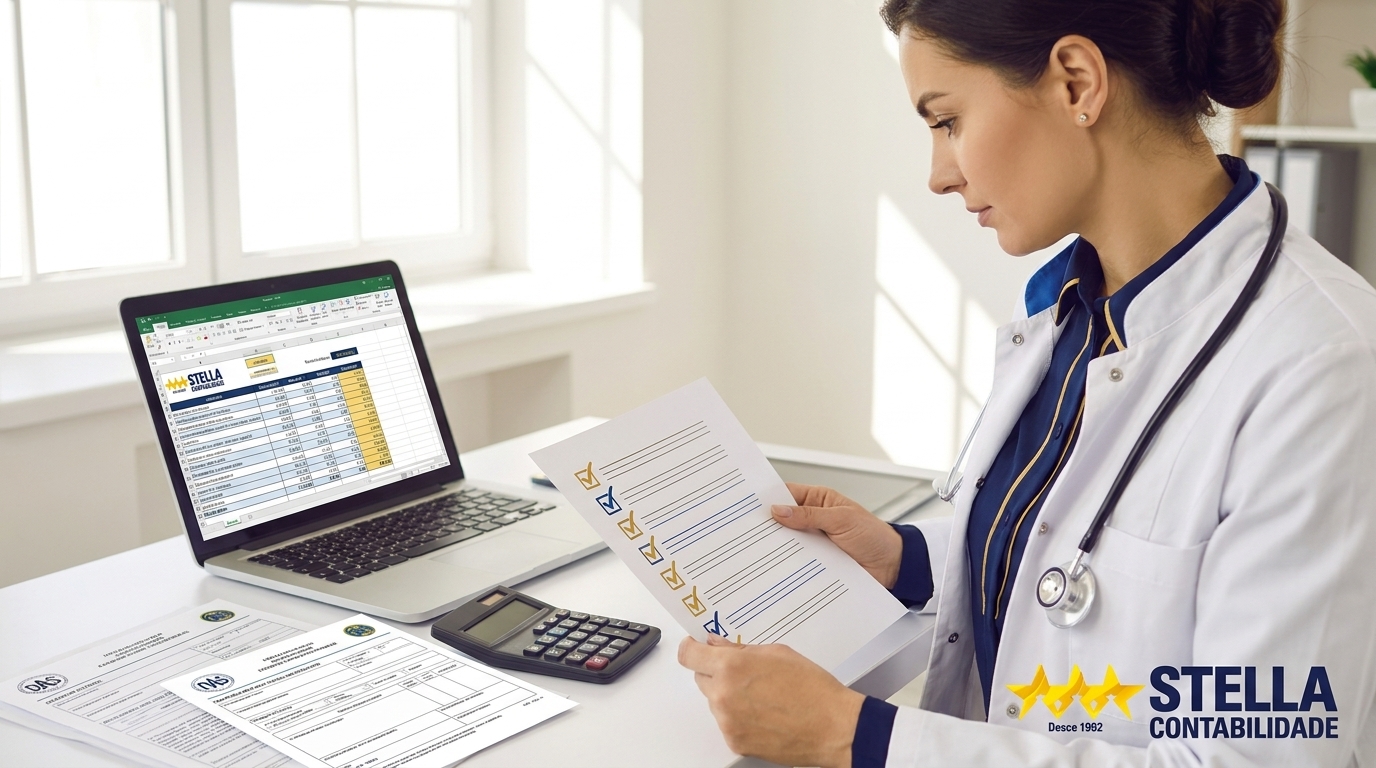 Banner CTA — tirar dúvidas técnicas sobre os 12 itens do checklist com a Contabilidade Stella