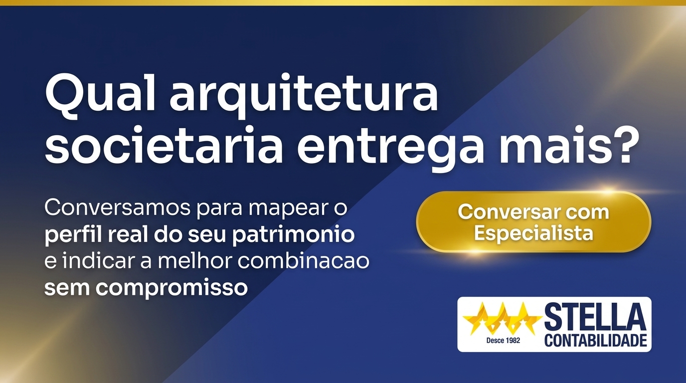 Banner CTA — mapear perfil patrimonial e arquitetura ideal com a Contabilidade Stella