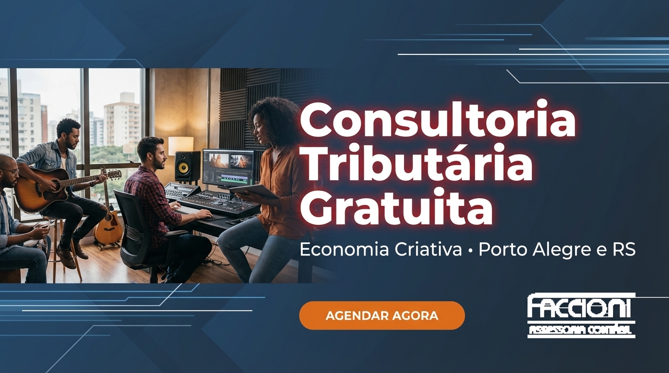 Consultoria Tributária Gratuita Consultoria Tributária Gratuita Economia Criativa - Faccioni