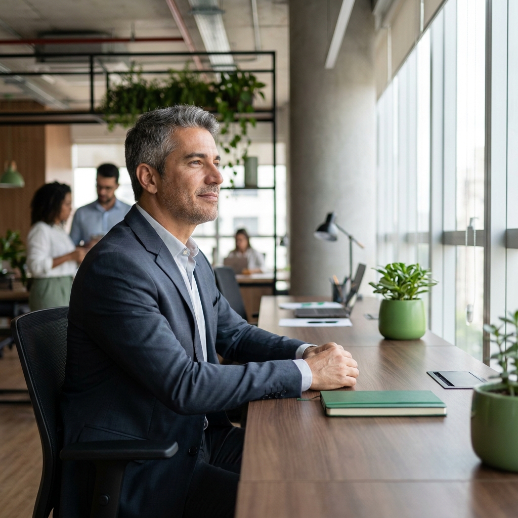 Empresa com a contabilidade em ordem