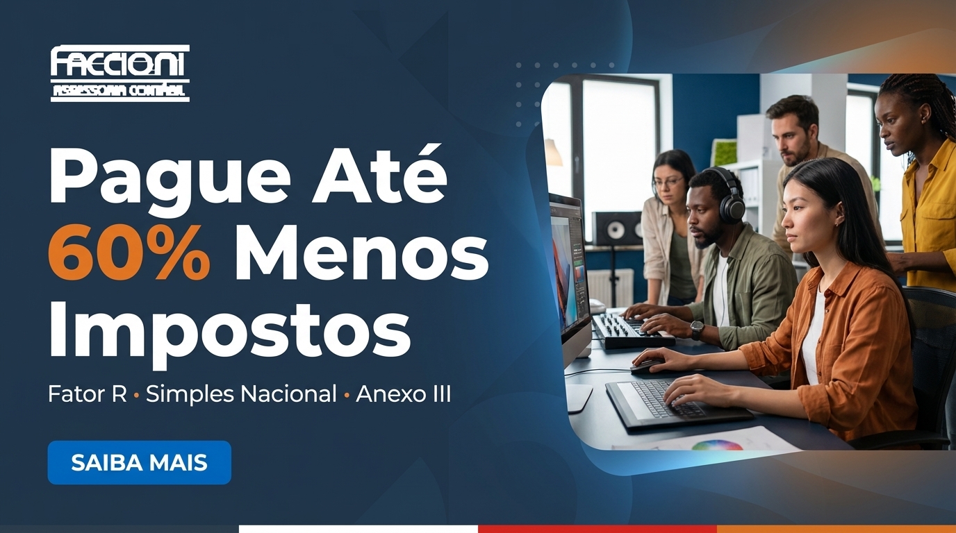 Pague Até 60% Menos Impostos Pague Até 60% Menos Impostos - Faccioni